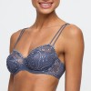 Jane Blue Shadow Balconette Beha Halve Mousse Cups