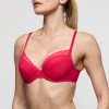 Azelie Framboos Push-Up Beha Uitneembare Pads