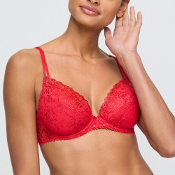 Jane True Red Push-up Bh Uitneembare Pads