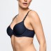 Avero velvet blue Volle Cup Spacer Beha