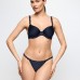 Avero velvet blue Volle Cup Spacer Beha