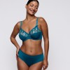 Deauville Peacock Tailleslip Effen