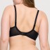 Rupi Zwart Plunge Bh Halve Mousse Cups